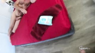 Kolumbiai milf mami hátsó bejáratba rakva