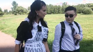 Tapasztalatlan pasi hátsó bejáratba dug