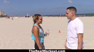TheRealWorkout - a strandon szedtem fel ezt a bigét