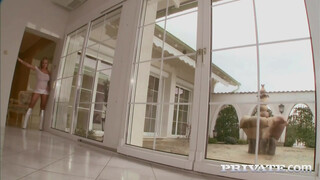 Private com - Jessica Moore durván popóba kefélve