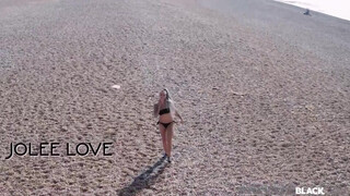 PrivateBlack - Jolee Love a méretes didkós német spiné