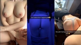 Fősulis csajok mocskos kefélése snapchat válogatásban hármas képernyőn